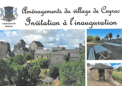 Lire la suite à propos de l’article Inauguration des travaux d’aménagement du village de Ceyrac